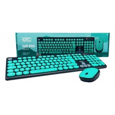 TECLADO Y MOUSE GTC WIRELESS SOFT DUO / OFFICE DUO