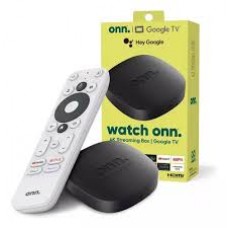 ONN GOOGLE TV BOX 4K NEGRO HDMI CON CONTROL REMOTO